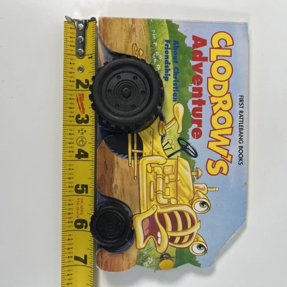 Clodrow's Adventure by Mark McCord First‎ Rattlebang Books Christian Board Book